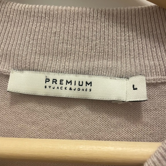 Men’s Fine Knit Zip Cardigan - Picture 3 of 3